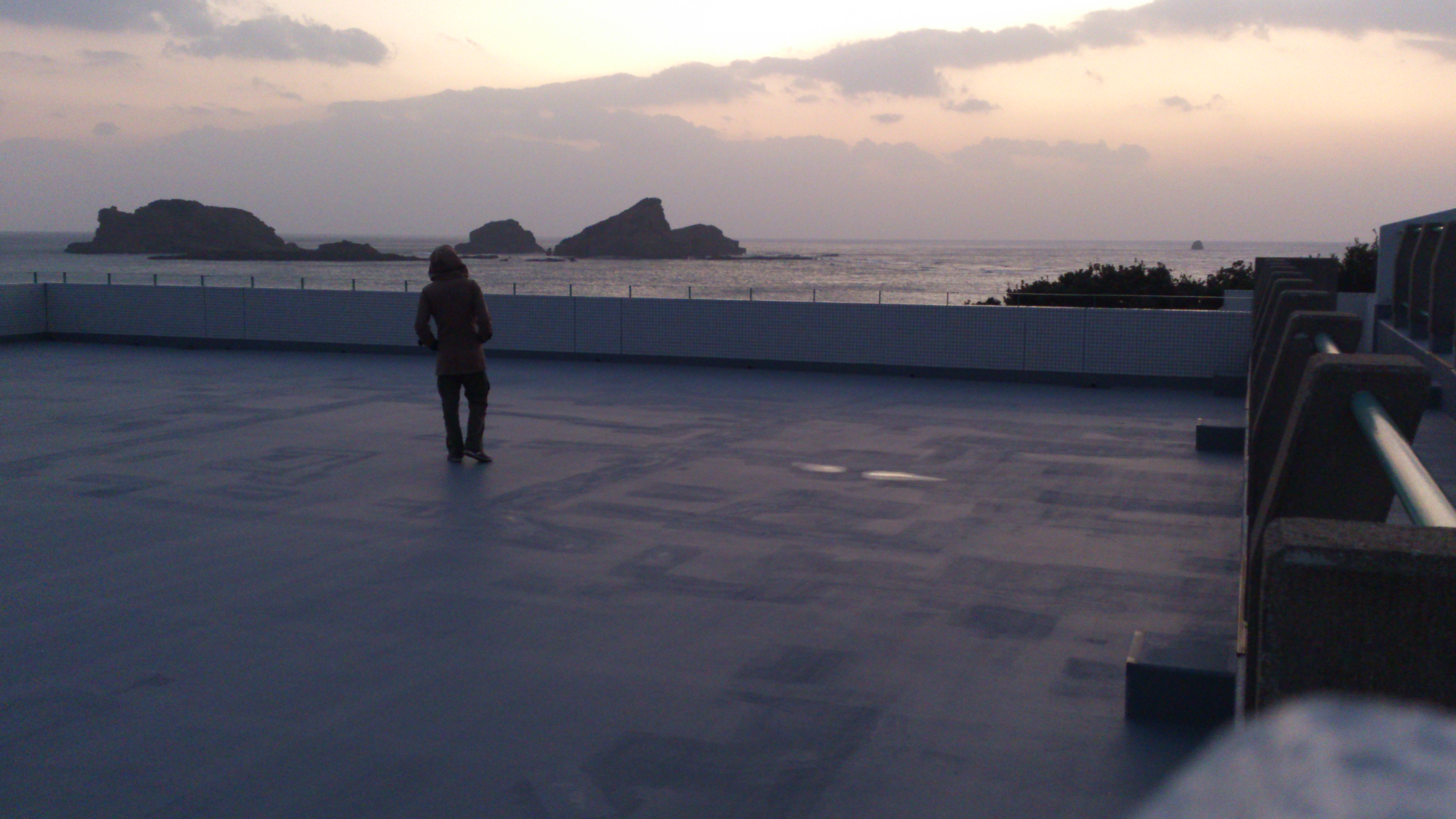 2012年12月。僕は種子島を一人で旅した：端っこの方の施設で撮影