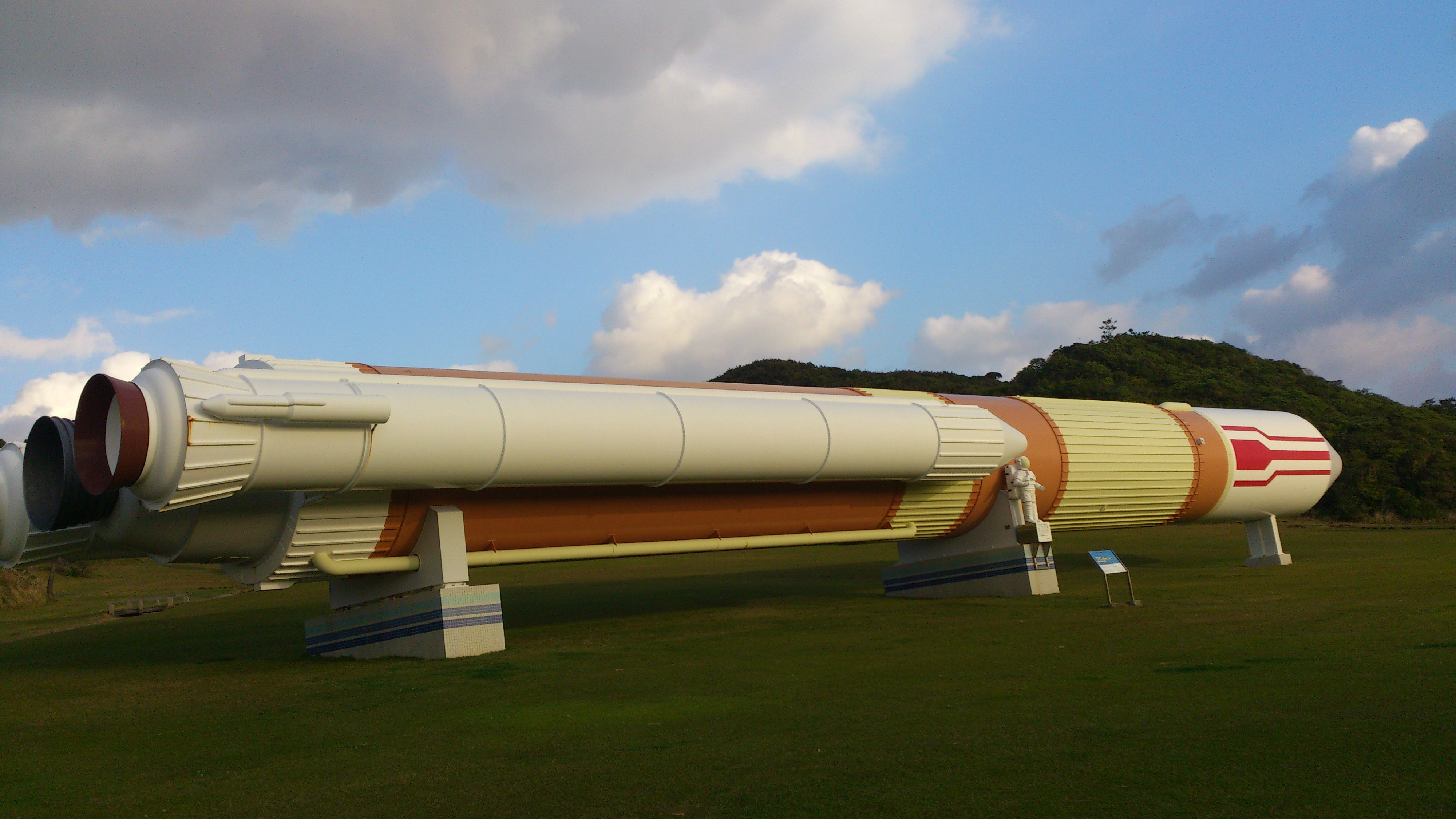 2012年12月。僕は種子島を一人で旅した：ロケットのオブジェクト①