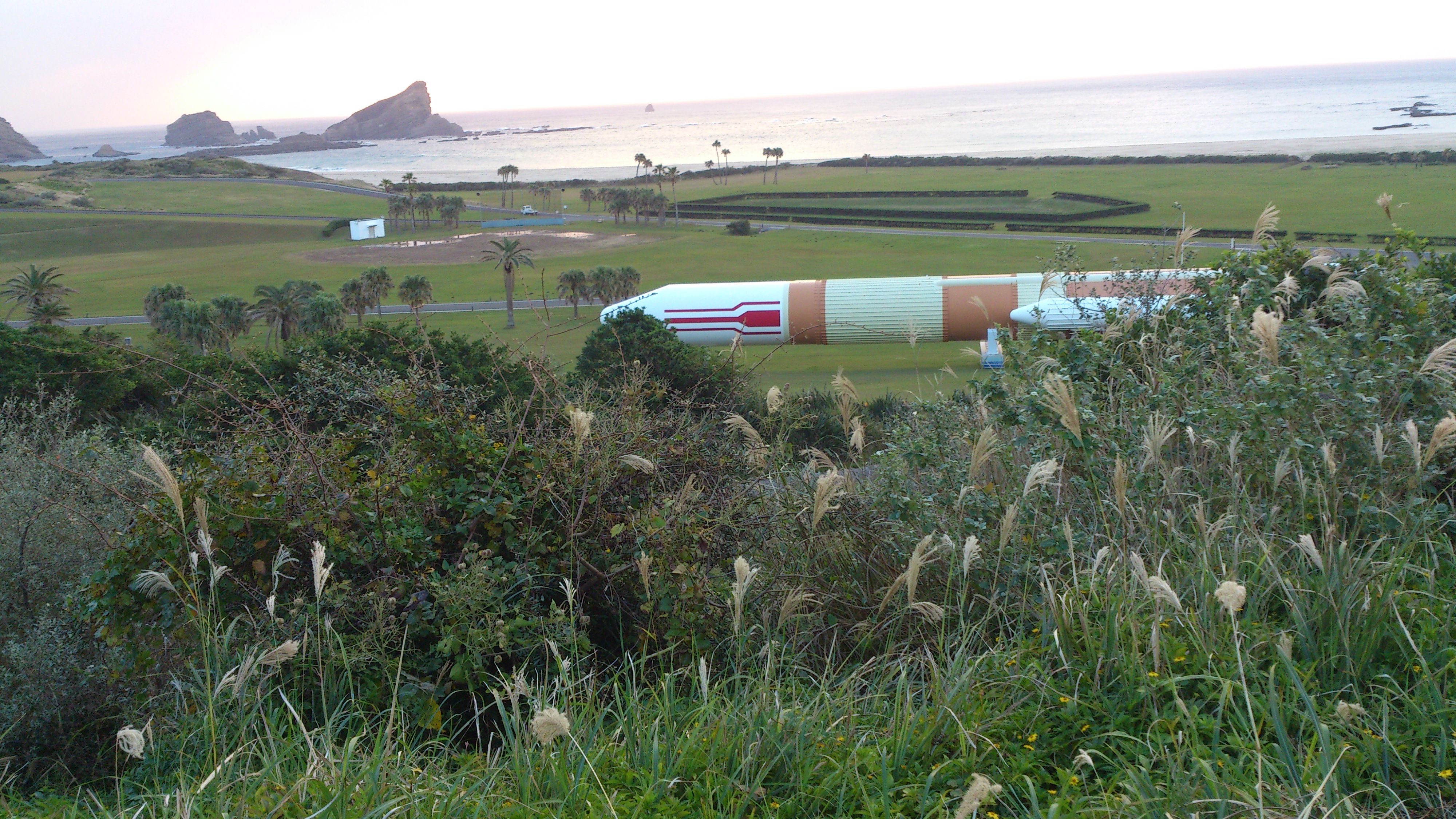 2012年12月。僕は種子島を一人で旅した：ロケットのオブジェクト②