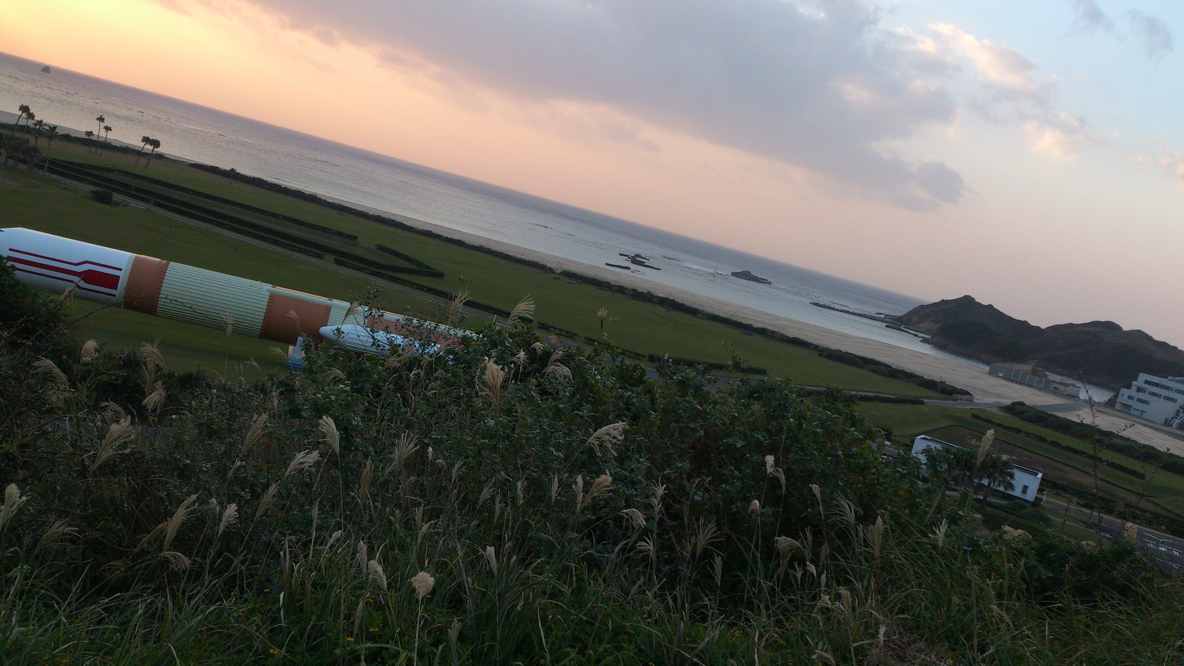 2012年12月。僕は種子島を一人で旅した：ロケットのオブジェクト③